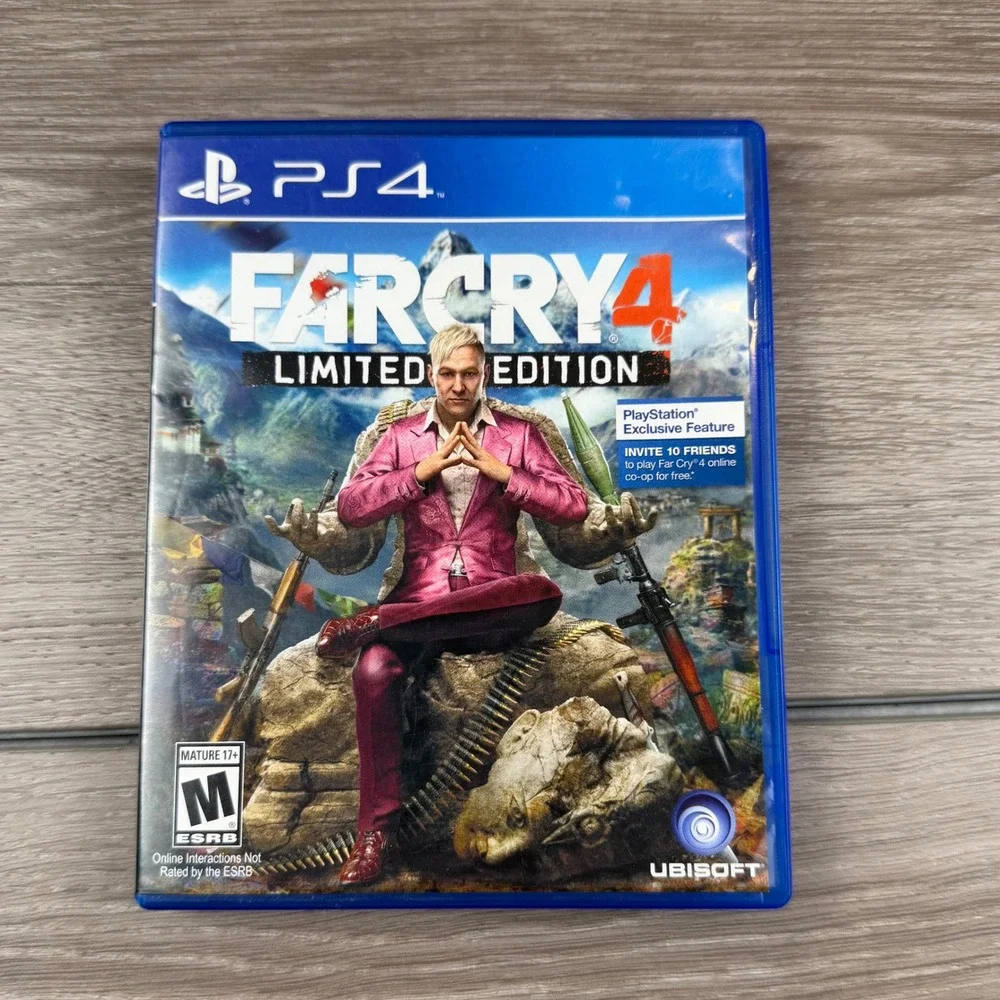 Ubisoft Far Cry 4 Limited Edition PlayStation 4 PS4 Action Shooter